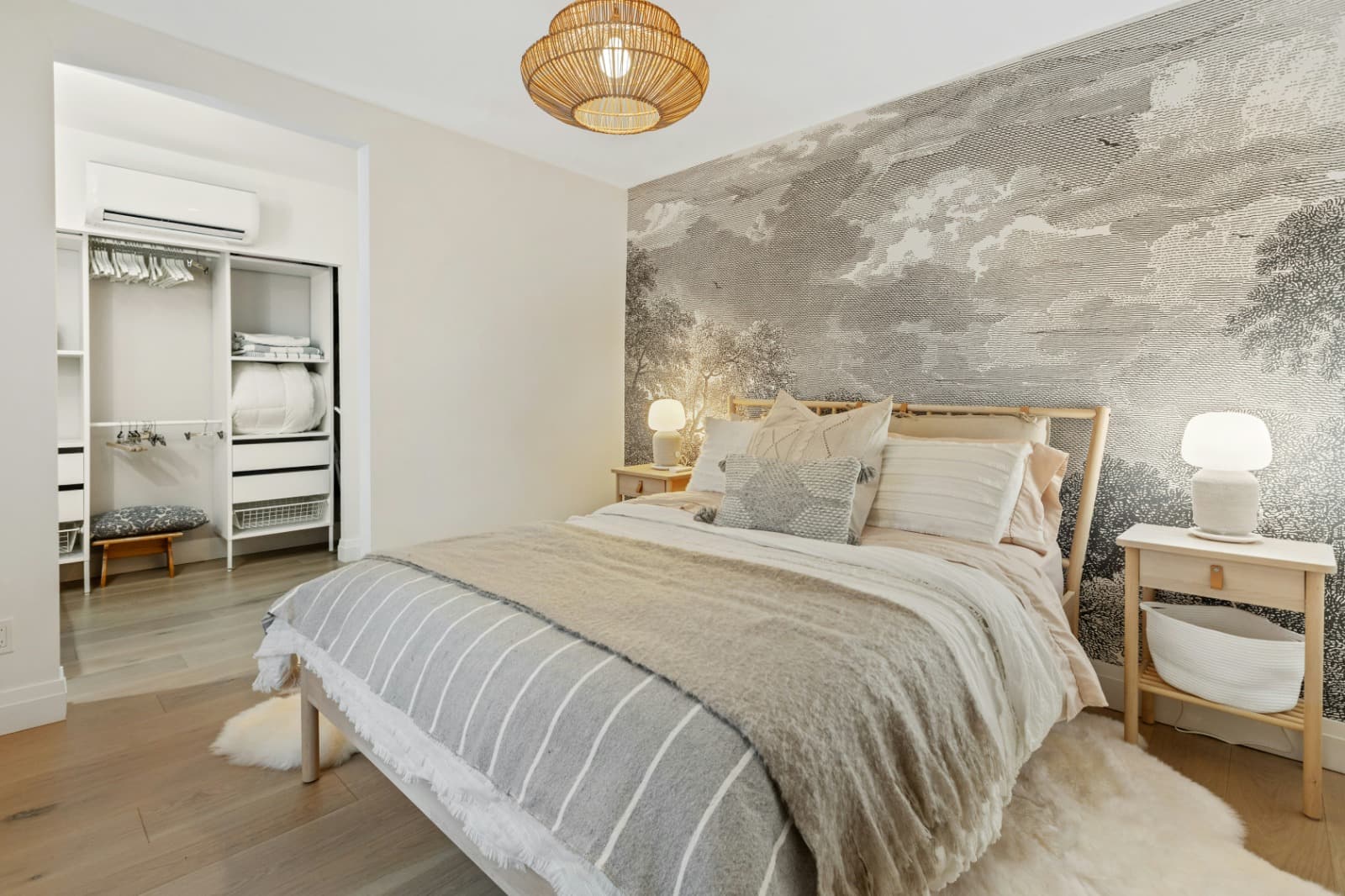 Natural Bedroom with Soft Linens